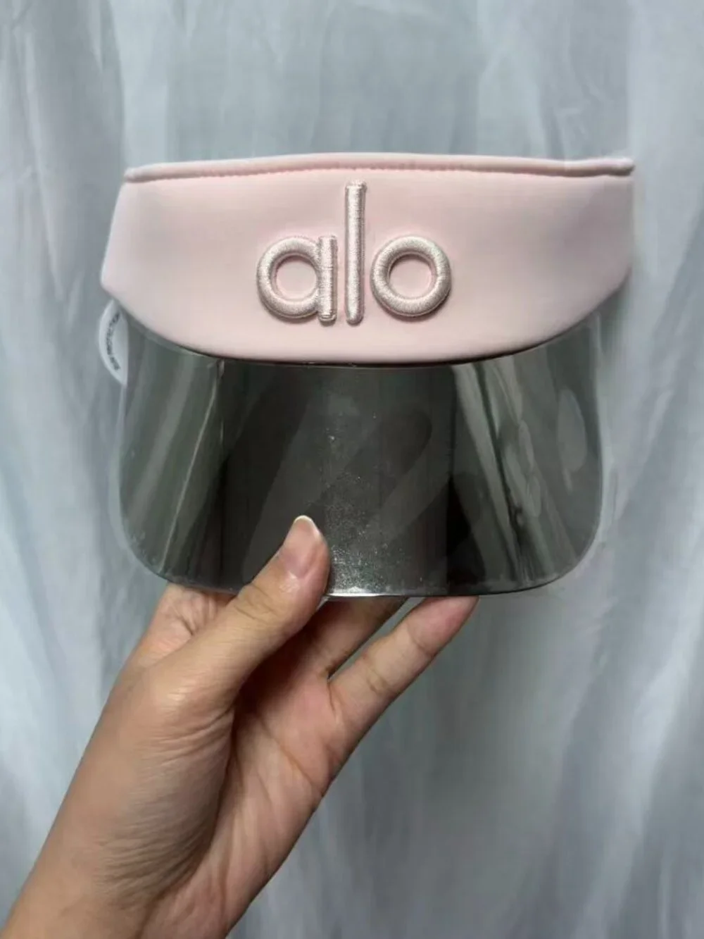 ALO Yoga🌺Airlift Solar Visor Pink Sporty Minimalist Active Hat🌷NWT